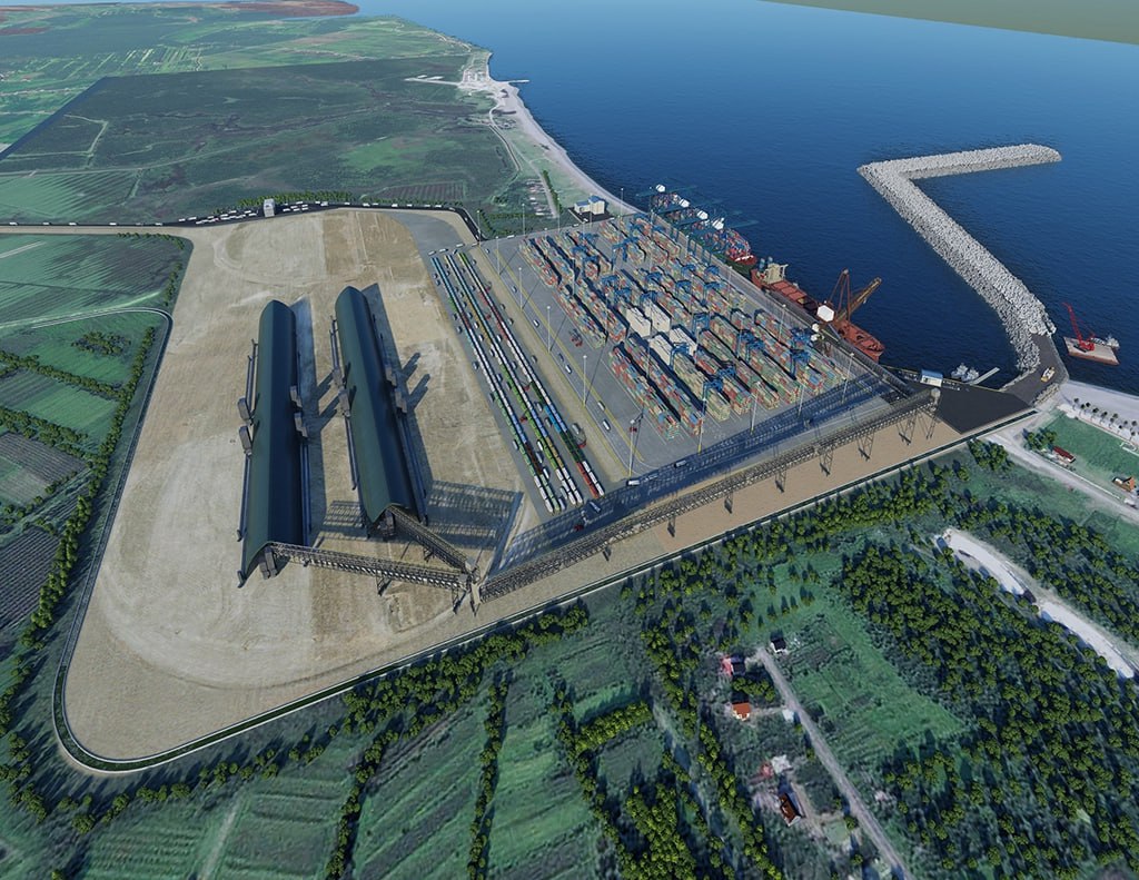 Грузия начинает строительство глубоководного порта Анаклия в 2024 году.