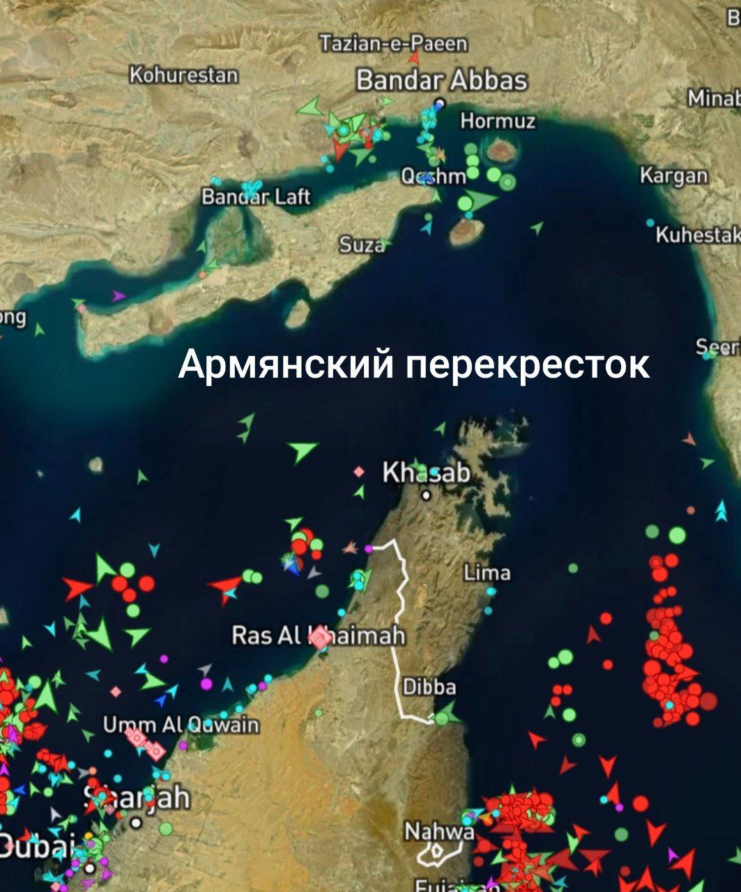 Нулевое передвижение танкеров через "Ормуз".